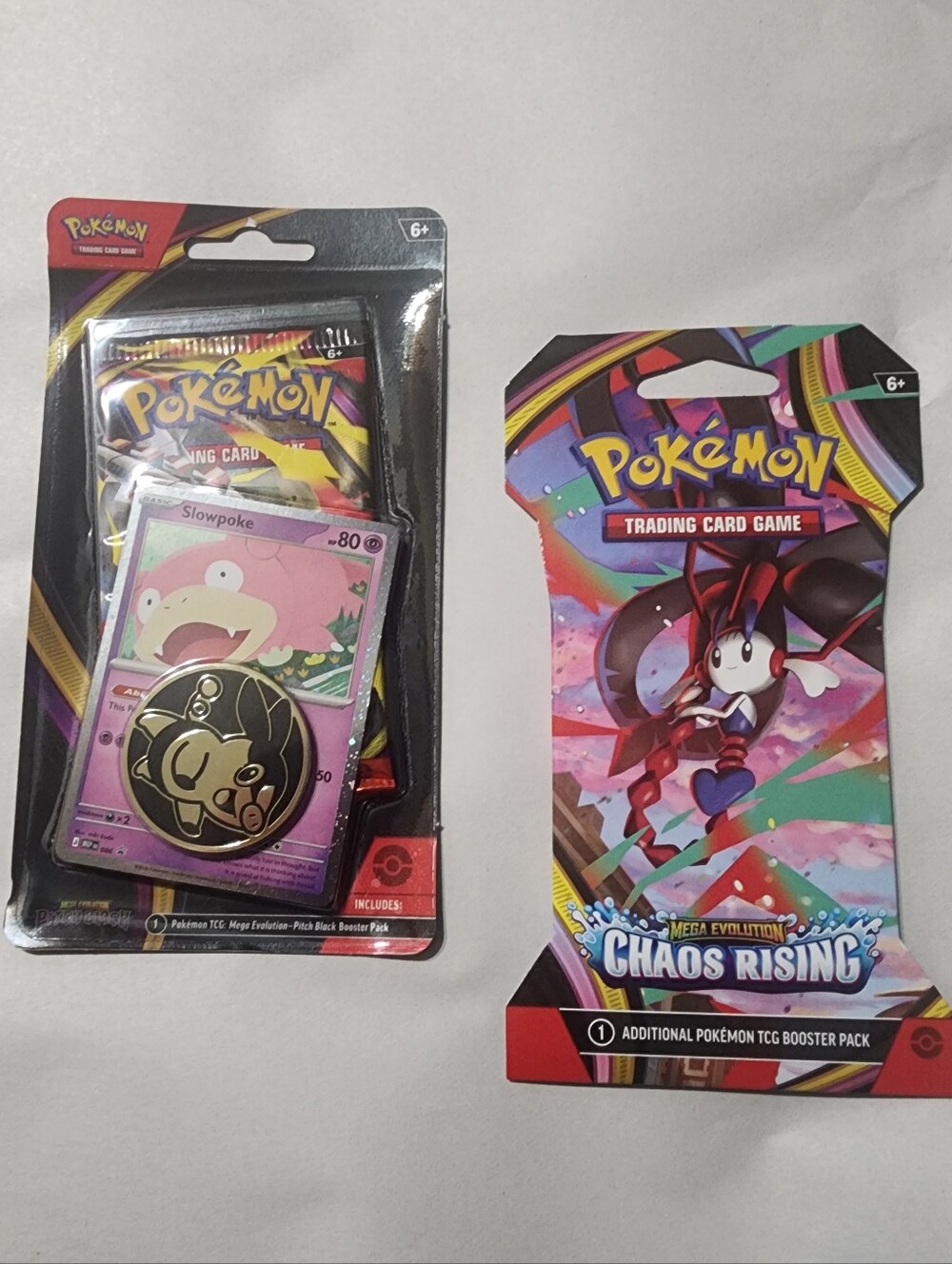 NIB Sealed Pokémon TCG: Mega Evolution Pitch Black Booster Pack Blister!